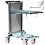 Desserte ergonomique emboîtable grand froid